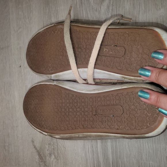 Women's coach sneakers size 7.5 - Picture 12 of 14